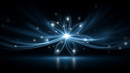 Interaction between atoms.