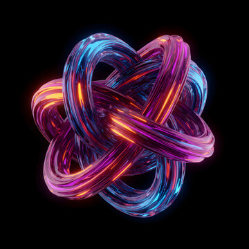 AI-Abstract-Neon-3D-Render-Ray-Tracing-Liquid-Glass-Knot-Wallpaper-Original-4-3-1769497573521