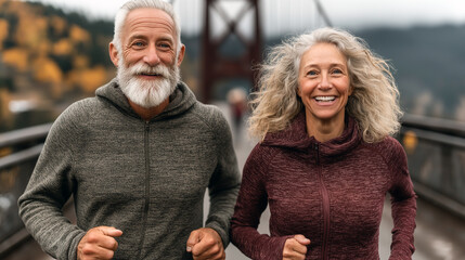 Every day jogging for health.