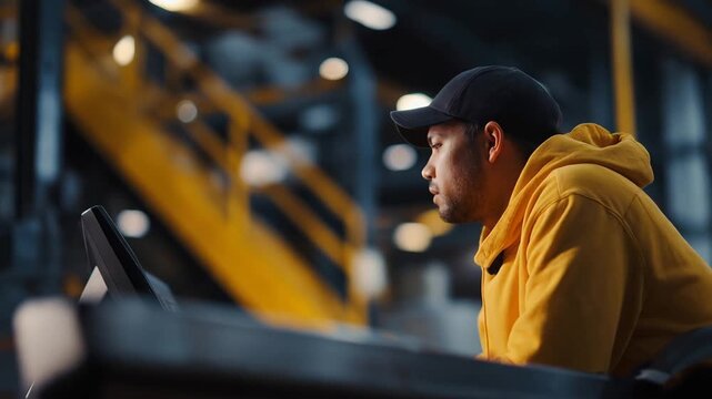 Manufacturing operations rely on industrial safety systems to maintain secure workflows, protect employees, and minimize downtime caused by accidents. cinematic color correction, natural uneven