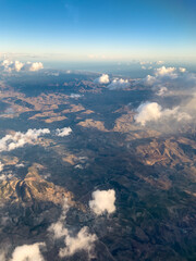 Aerial View of Blue Sky with Clouds © Alfredo