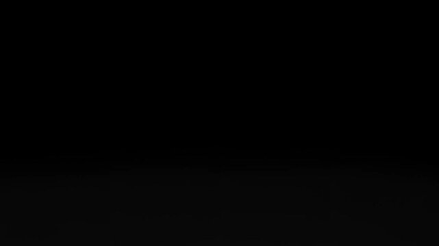 Empty dark room with gradient floor