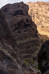 Fototapeta premium Masca gorge vertical cliffs