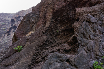 Fototapeta premium Masca gorge vertical cliffs