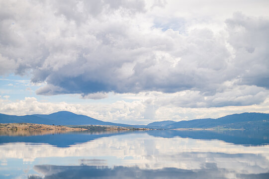 a glassy lake in Australia