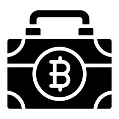 briefcase icon vector