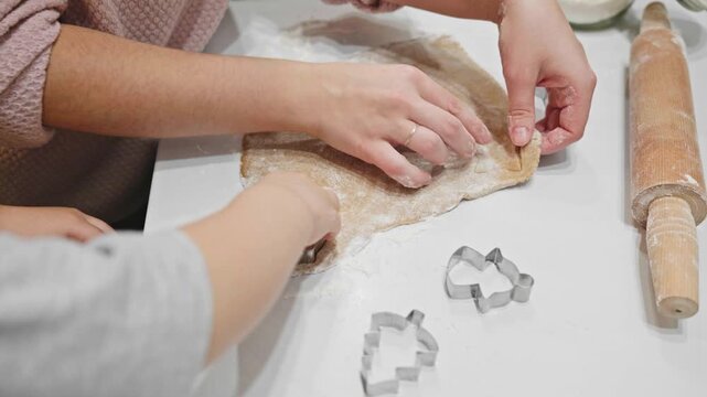Cookie Making Fun This enjoyable activity unites family and friends as they bake delicious cookies from scratch, fostering togetherness and bonding among everyone involved
