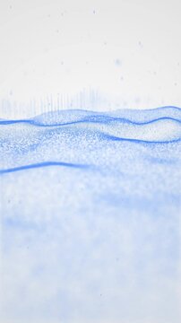 Abstract fluid particle background, 4K high-definition video, suitable for creating subtitles.