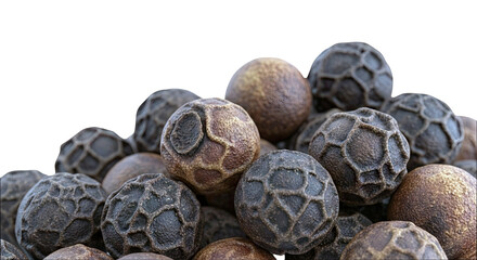 Black Peppercorns Close-up