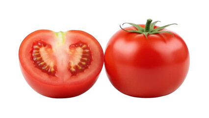 tomato isolated on white