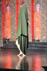 Traditional Cham dancer from My Son Vietnam