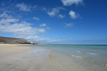 Obraz premium Strand Tierra Dorada bei Mal Nombre auf Fuerteventura