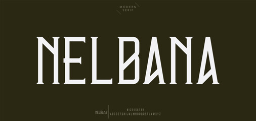 Obraz premium Hand drawn typeface. Handwritten script alphabet isolated on white background. Handmade alphabet for your designs logo, posters, invitations, cards, etc.