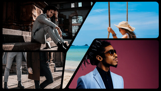 Split Screens 4 Frames 02 