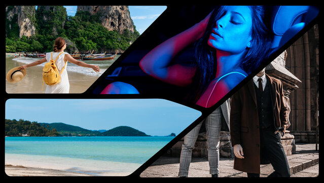 Split Screens 4 Frames 07