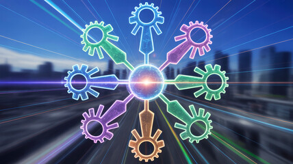 social network concept