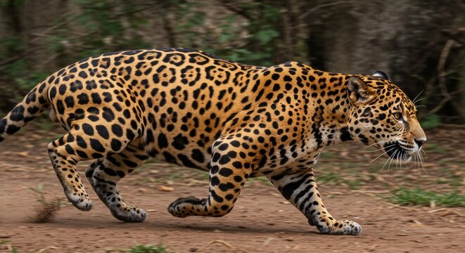 leopard on the run action
