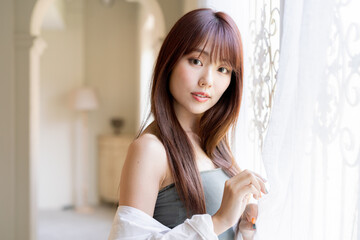 Naklejka premium 美しい日本女性