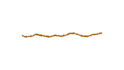 Naklejka premium golden curved torn paper