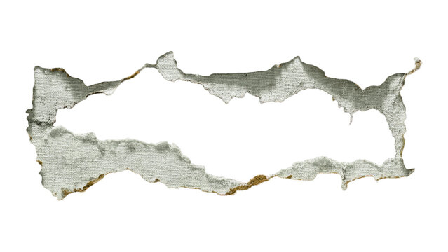 torn newspaper with unreadable blurred text