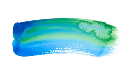 Fototapeta premium Abstract watercolor brush stroke illustration