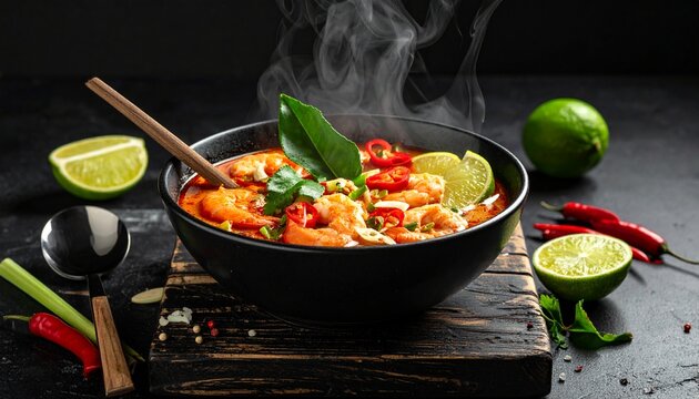 Tom Yum Goong &ndash; Scharf-saure Garnelensuppe