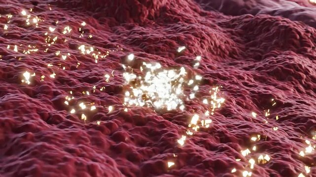 In a normal environment, T-cells ignite in synchronized waves only when presented with proper antigens. In autoimmune conditions, T-cells activate in fragmented bursts without clear triggers