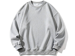 Casual Fashion Gray Hoodie Illustration