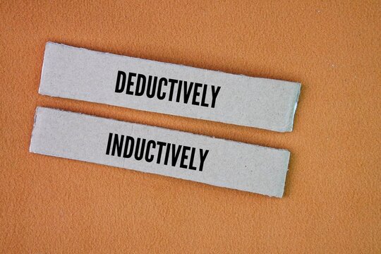 What are the two types of reasoning? We humans can think logically in only two ways: deductively and inductively. inductive reasoning aims at developing a theory while deductive reasoning aims at test