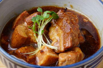 おいしい豚の角煮