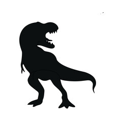 Dinosaur silhouette