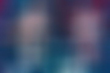 Obraz premium Soft bokeh background blending deep blue to magenta-purple hues, captured with shallow depth of field. Ethereal blurred orbs and smooth transitions create dreamy texture
