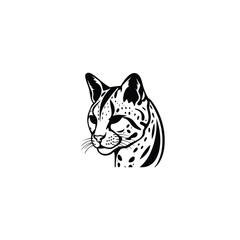 Wild cat icon