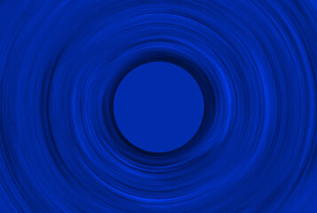 A mesmerizing, abstract digital illustration featuring a swirling vortex or spiral motion effect with a central void. The dynamic composition uses smooth, radiating curves, futuristic backgrounds