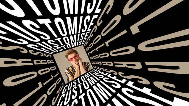 Titles Animated Display Square 11