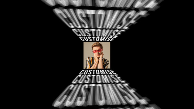 Titles Animated Display Square 12