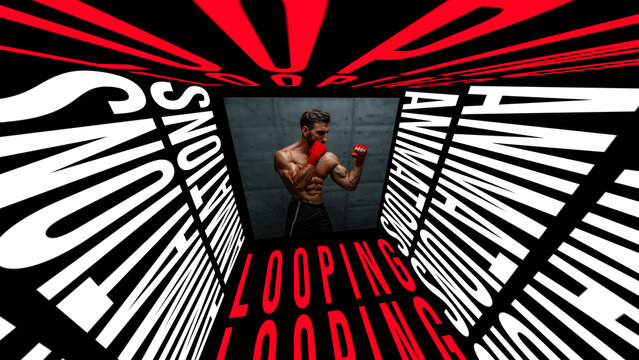 Titles Animated Display Square 18