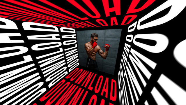 Titles Animated Display Square 21