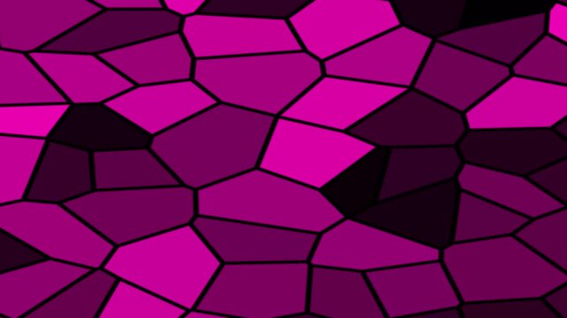 Dark Purple Hexagon Liquid Abstract Background Seamless UI UX Web Motion Loop