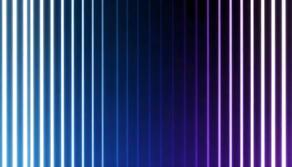 Obraz premium Abstract background of vertical neon light lines in blue and purple gradient