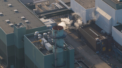 Aerial View The Industrial Power