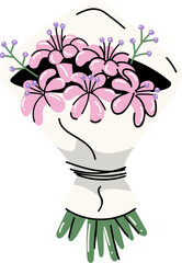 Bouquet of Flowers Illustration