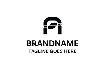 Letter A Knife Luxury Logo, symbolizing precision, craftsmanship, and premium quality