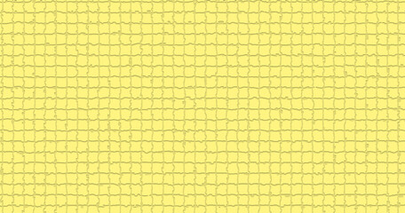 Yellow pastel color mosaic style background, rough pastel yellow background, grainy background
