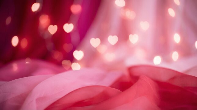 Imagen comercial de San Valent&iacute;n con fondo rom&aacute;ntico y elegante, corazones y luces suaves, dise&ntilde;o moderno con espacio para texto, ideal para campa&ntilde;as publicitarias, promociones y marketing digital.