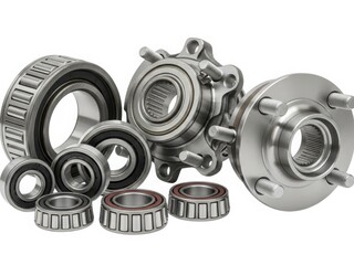 Collection of various bearings and hub assemblies