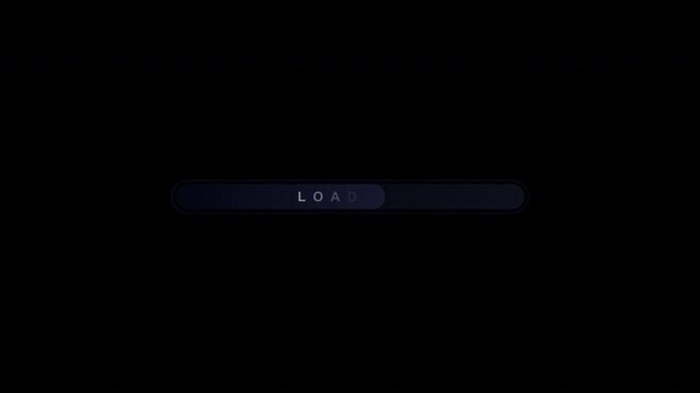 Minimal Gradient Loading Animation Dark Blue Loop  (RGB + Alpha.mov)