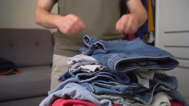 worker with hammer and chisel