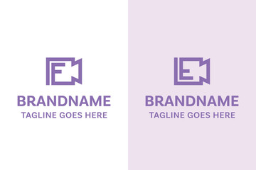 Letter F or T Video Camera Logo, symbolizing vision, creativity, and visual storytelling