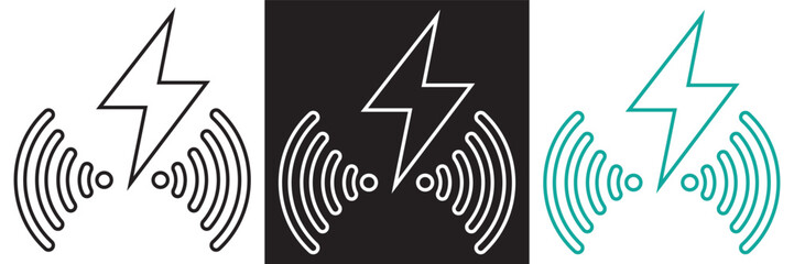 Eco power button renewable energy icon. Minimal eco power button icon symbolizing renewable energy, sustainability, and green technology for electricity and environmental design concepts.EPS10/AI.